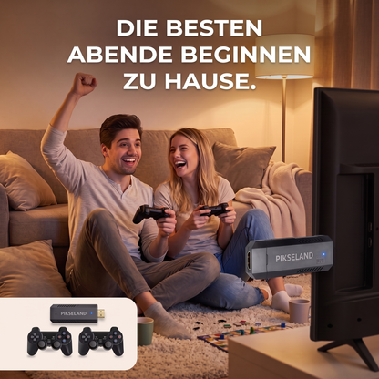 PIKSELAND™ - Retro Konzole Plug & Play + 2 Pady